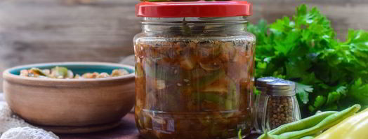 фасоль с грибами на зиму. Шаг 11