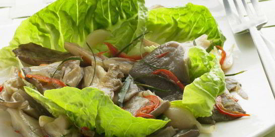 Грибы с уксусом на зиму