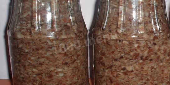 Икра из груздей на зиму