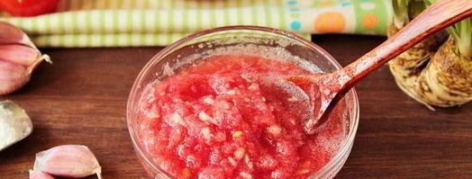 хренодер с помидорами на зиму. Шаг 13