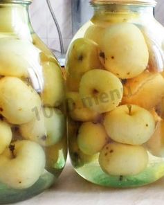 Антоновка на зиму компотом