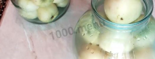 антоновка на зиму компотом. Шаг 3