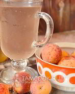 Компот из абрикосов с лимоном и апельсином на зиму