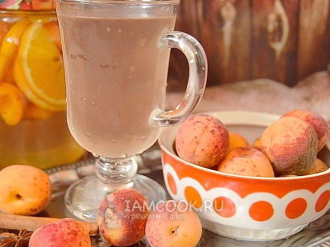 Рецепт компота из абрикосов с лимоном и апельсином на зиму