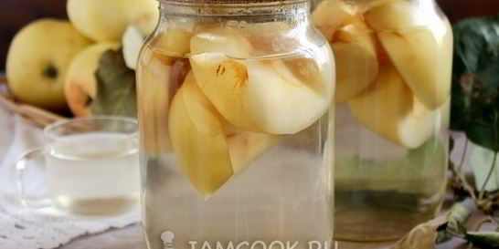 Компот из антоновки на зиму