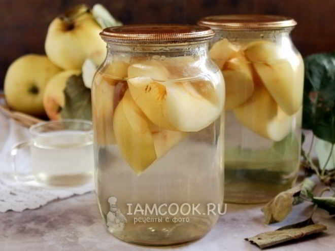 Рецепт компота из антоновки на зиму