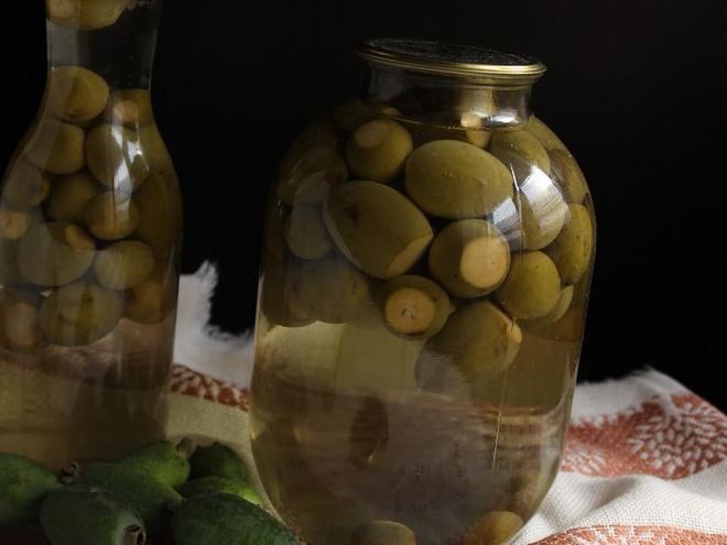 Рецепт компота из фейхоа