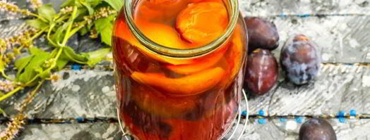 компот из груш и слив на зиму. Шаг 14