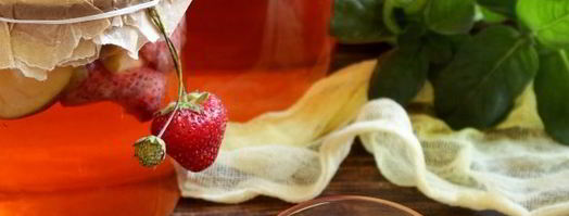 компот из клубники и яблок. Шаг 13