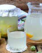 Компот из крыжовника с апельсином на зиму