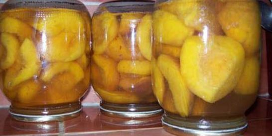 Компот из персиков