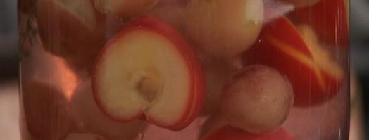 компот из винограда и сливы. Шаг 3