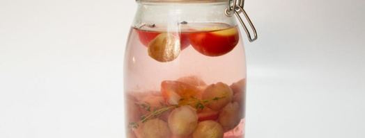 компот из винограда и сливы. Шаг 4