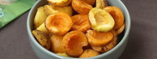 компот из яблок, абрикосов и ягод на зиму. Шаг 4