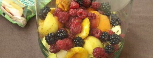 компот из яблок, абрикосов и ягод на зиму. Шаг 5