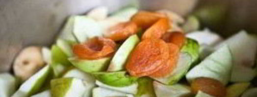 компот из яблок и кураги. Шаг 3