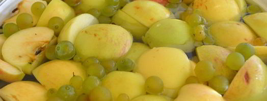 компот из яблок и винограда. Шаг 4