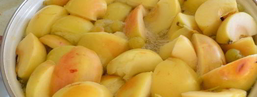 компот из яблок и винограда. Шаг 5