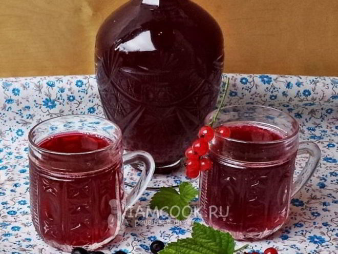 Рецепт компота из ягод