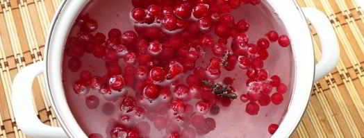 компот из замороженной красной смородины. Шаг 4