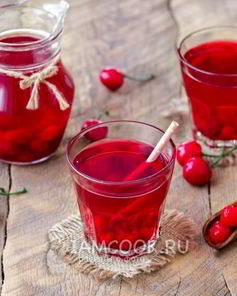 Компот из замороженной вишни