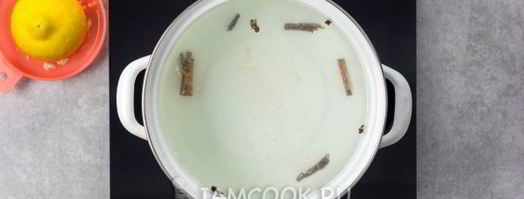 компот из замороженной вишни. Шаг 4