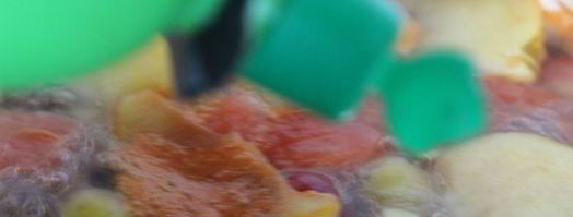 летний компот с арбузом, яблоком и ягодами. Шаг 4