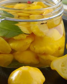 Консервированные патиссоны