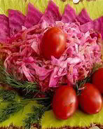 Квашеная капуста по-армянски со свеклой на зиму