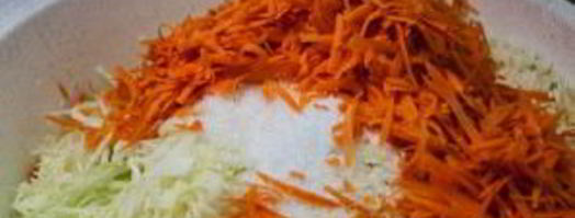 квашеная капуста с клюквой. Шаг 8