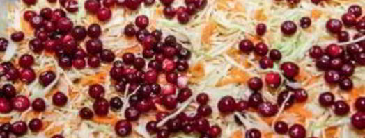 квашеная капуста с клюквой. Шаг 10