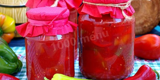 Лечо ассорти с таркинским перцем