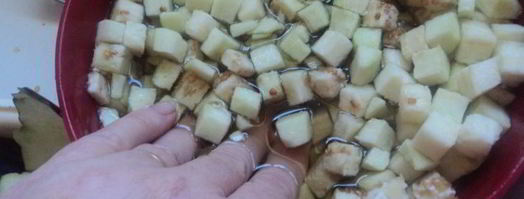 лечо из баклажанов на зиму. Шаг 3