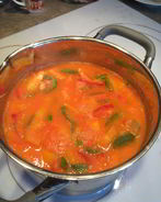 Лечо из болгарского перца и помидоров