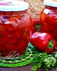 Лечо из болгарского перца с помидорами