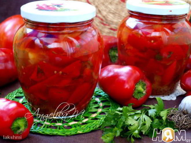 Рецепт лечо из болгарского перца с помидорами