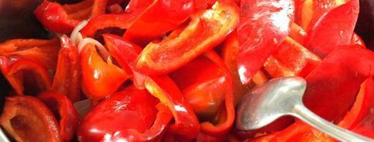 лечо из болгарского перца с помидорами. Шаг 5