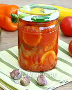 Лечо из кабачков и перца