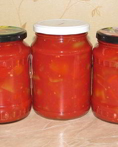 Лечо из кабачков на зиму