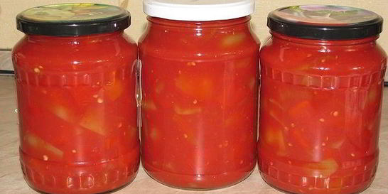 Лечо из кабачков на зиму