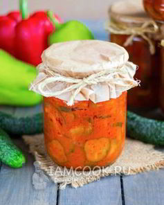 Лечо из огурцов на зиму с томатной пастой