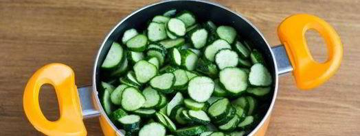 лечо из огурцов на зиму с томатной пастой. Шаг 9