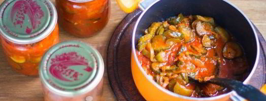 лечо из огурцов на зиму с томатной пастой. Шаг 11