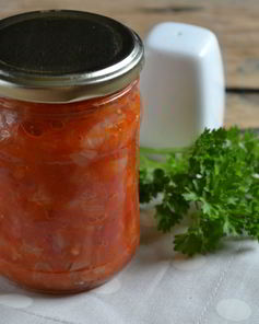 Лечо из перца и лука на зиму