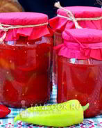 Лечо из перца и помидоров без уксуса