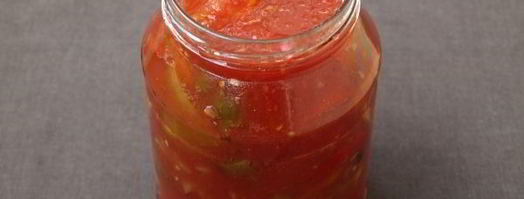 лечо из перца и помидоров без уксуса. Шаг 10