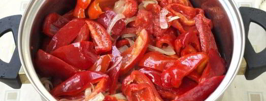 лечо из перца на зиму. Шаг 8