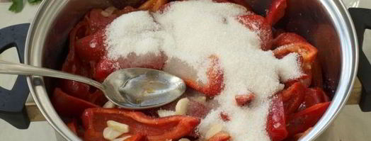 лечо из перца на зиму. Шаг 9