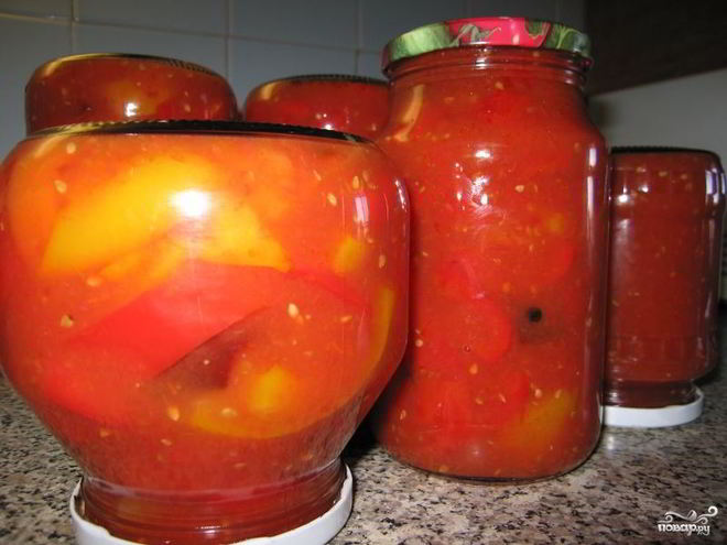 Рецепт лечо из перца