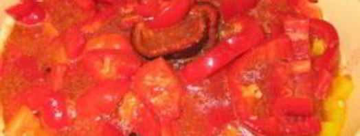 лечо из перца. Шаг 4